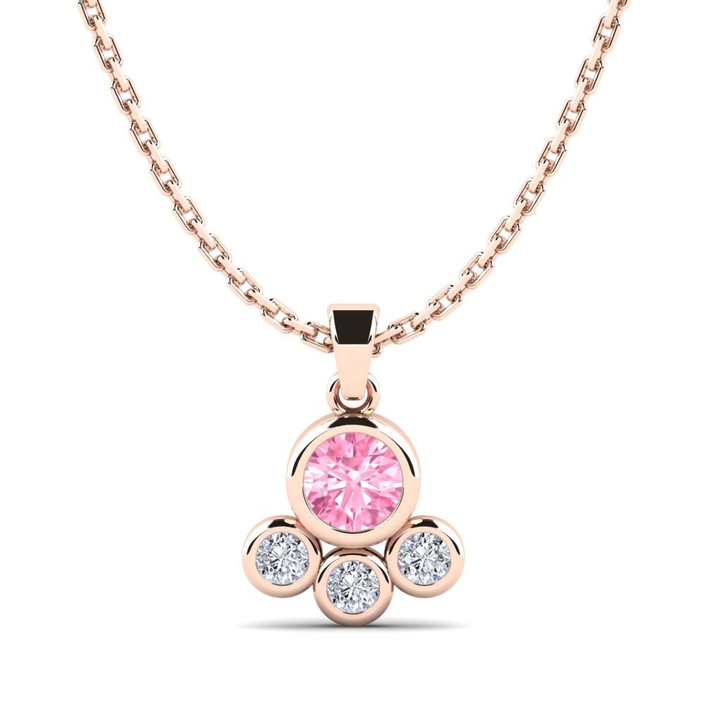 Pink Sapphire Women's Pendant Torima