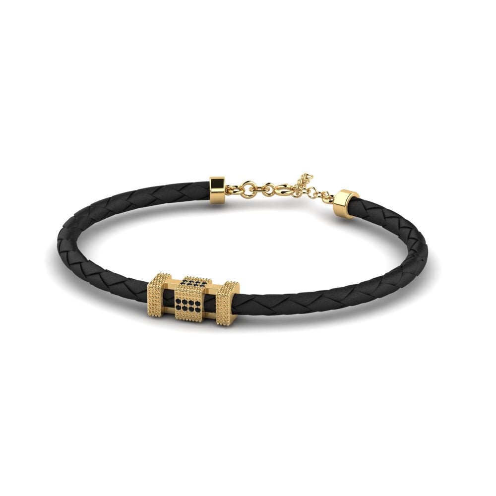 18ct Yellow Gold Men's Bracelet Torin