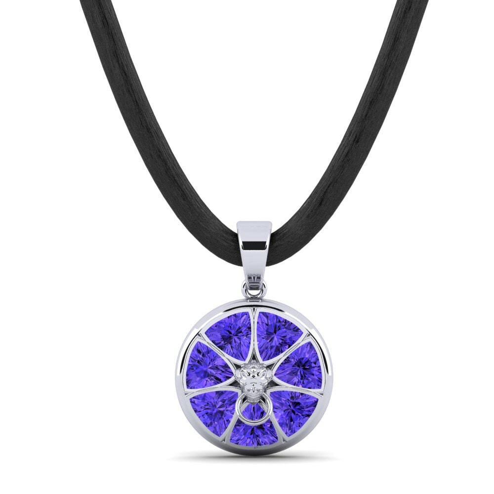 Tanzanite 950 Palladium Men's Pendant Torkoal