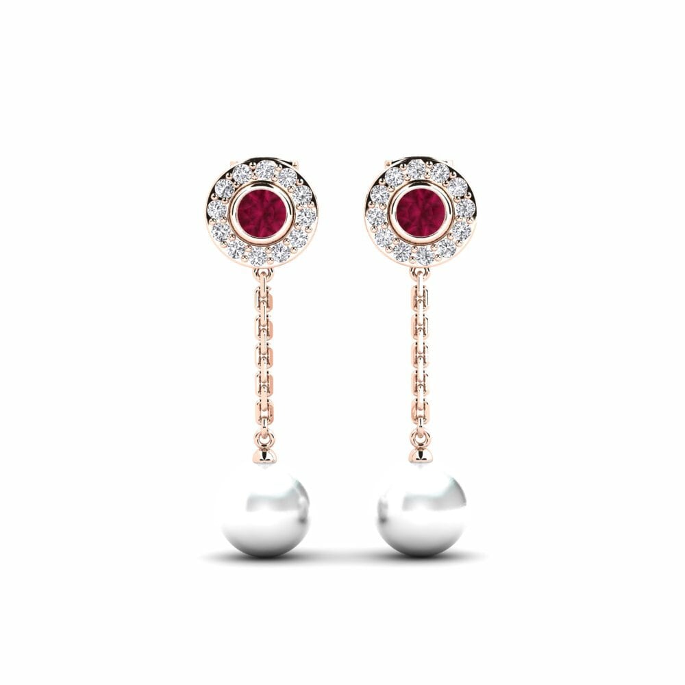 0.5 Carat Ruby Women's Earring Tourisme