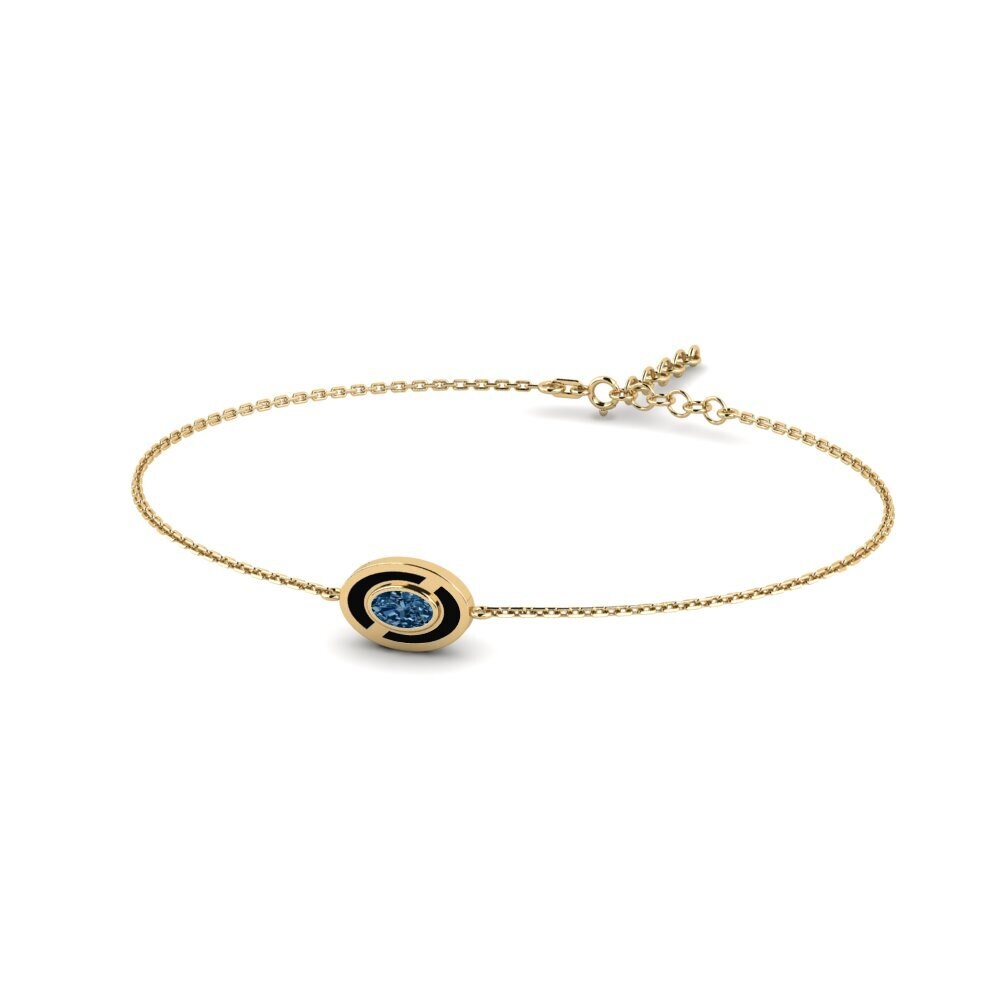 Blue Diamond Women's Bracelet Tovabbi
