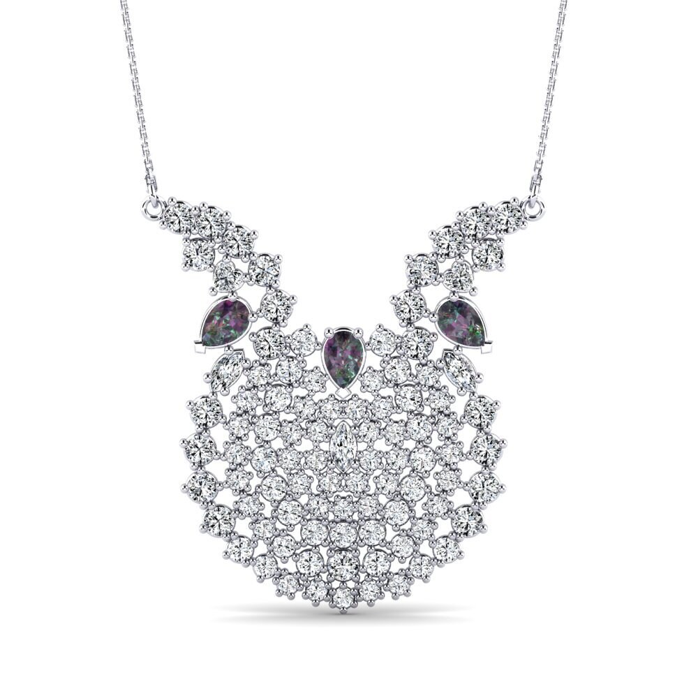 Pear Mystic Topaz Women's Necklace Toy