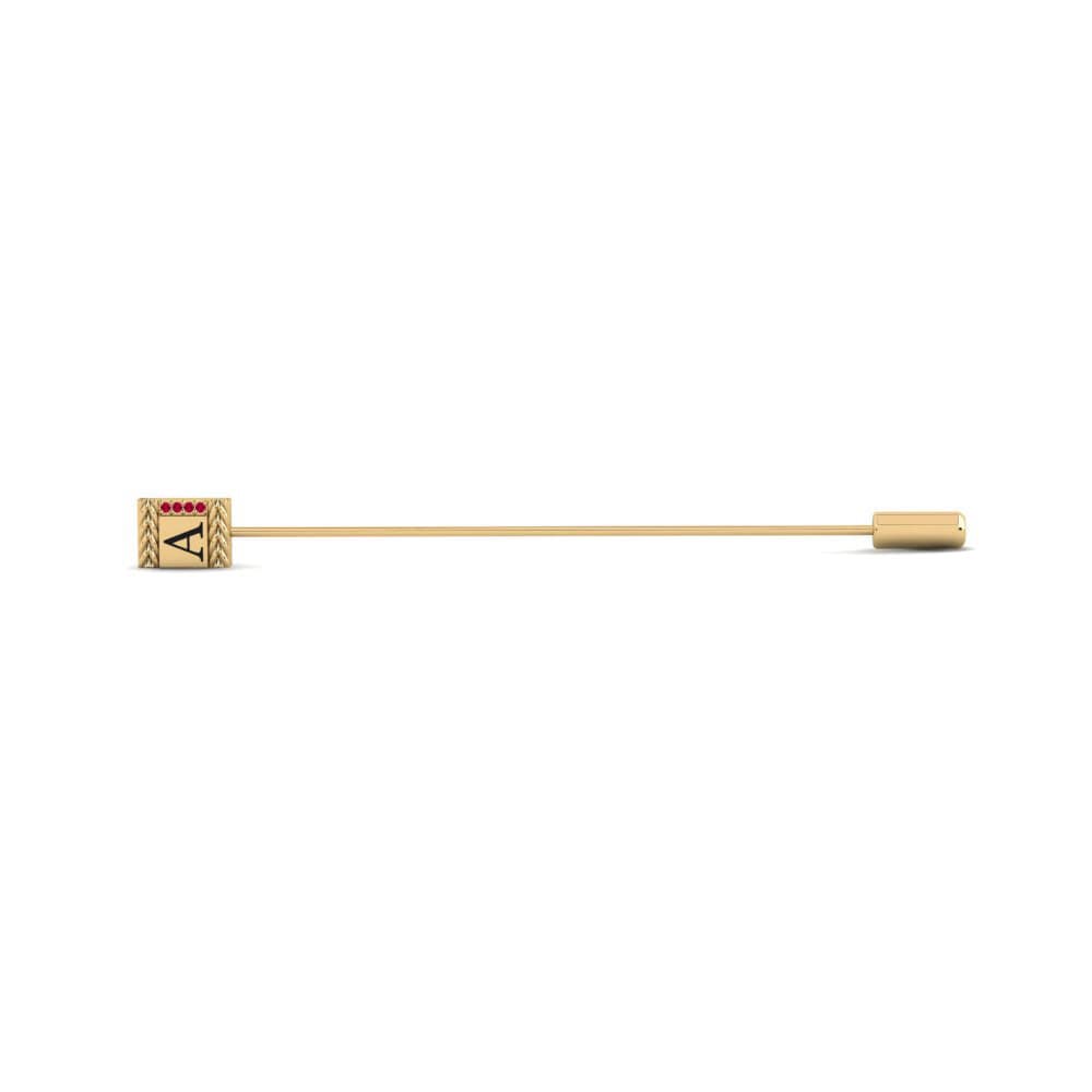 Ruby Lapel Pin Trappe