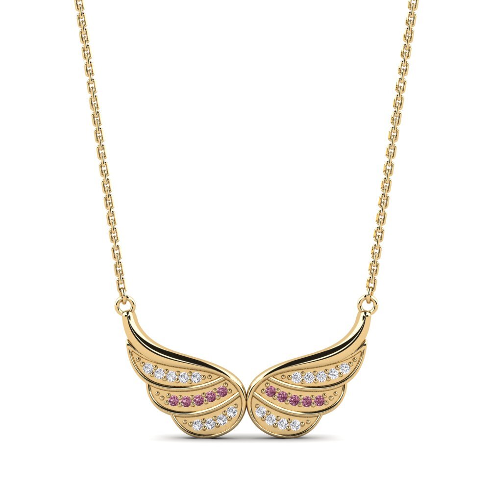Rhodolite Garnet Women's Necklace Trasiya