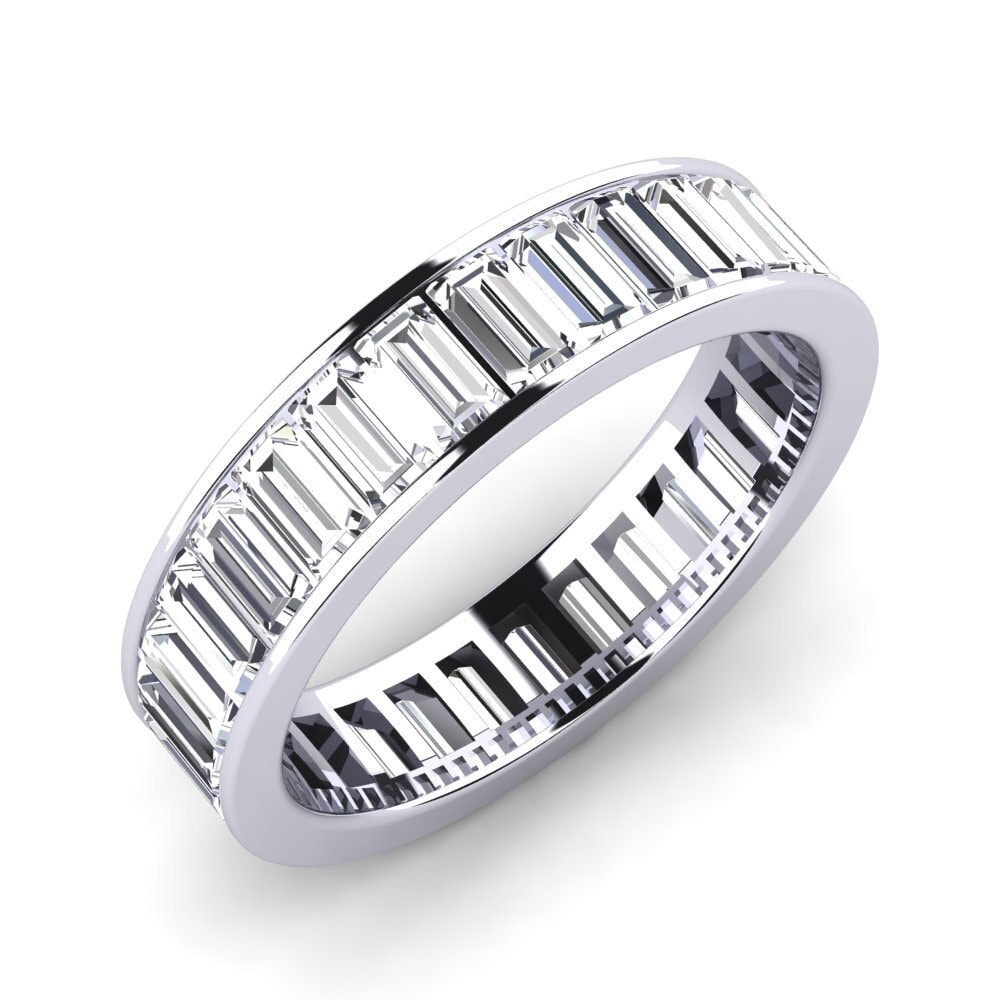 Bague Diamant Or Jaune 18K Taille Baguette - 0,039 Ct Diamant Central + 0,133 Ct Côtés - Taille 3,75, Livraison Gratuite Du Japon
