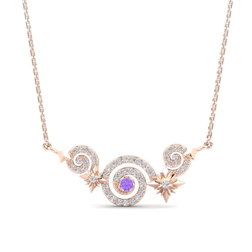 Amatista Collar de Mujer Tremendous