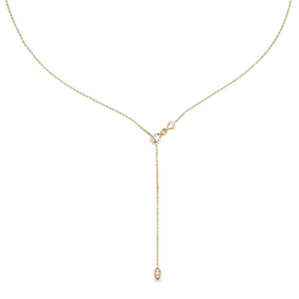 Pink Sapphire Necklace Trenna