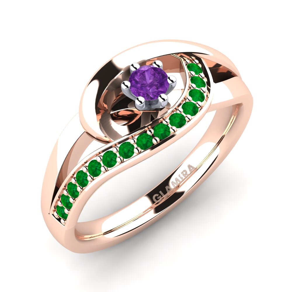 Anillo de compromiso Trina 0.1 crt