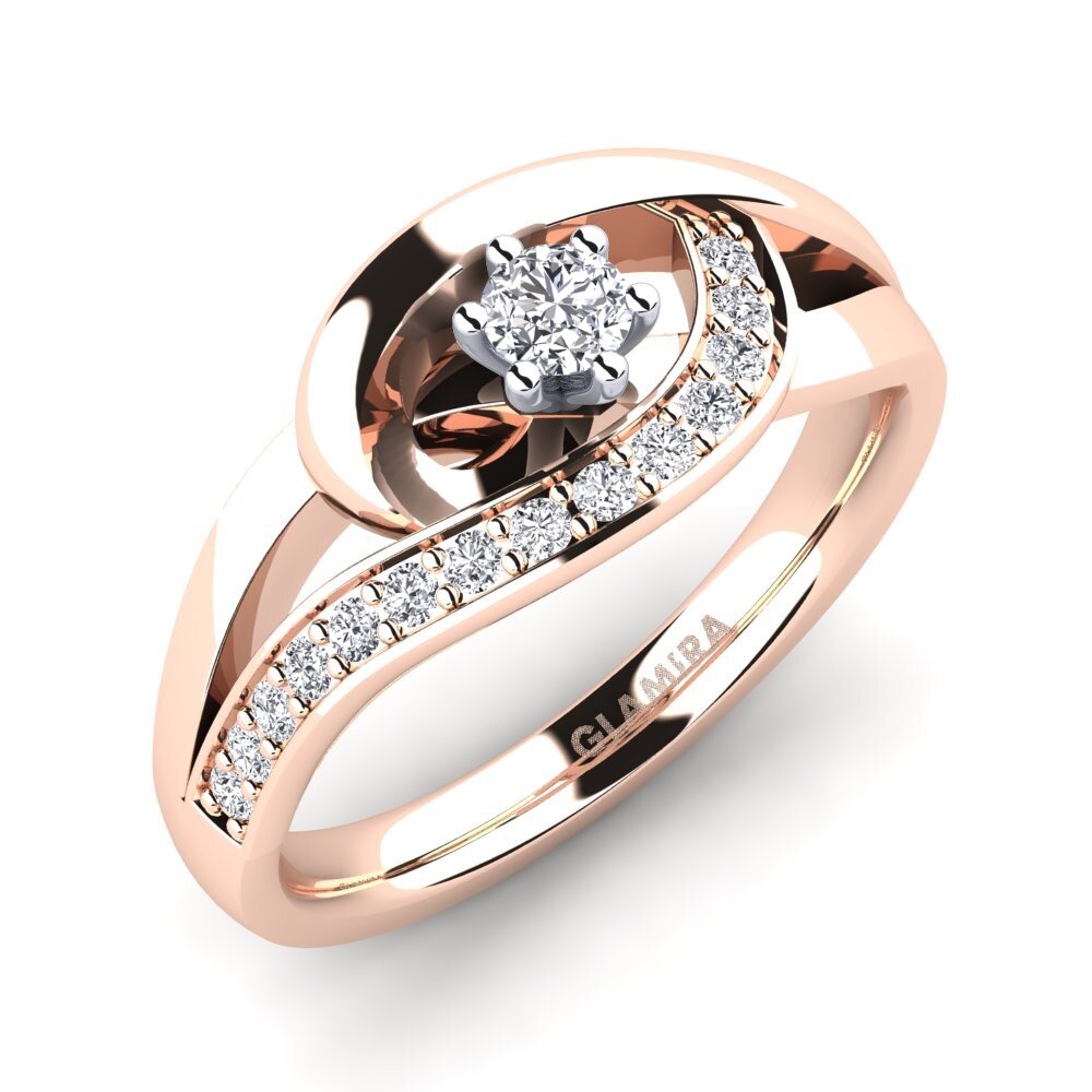 Anello di fidanzamento Trina 0.1 crt
