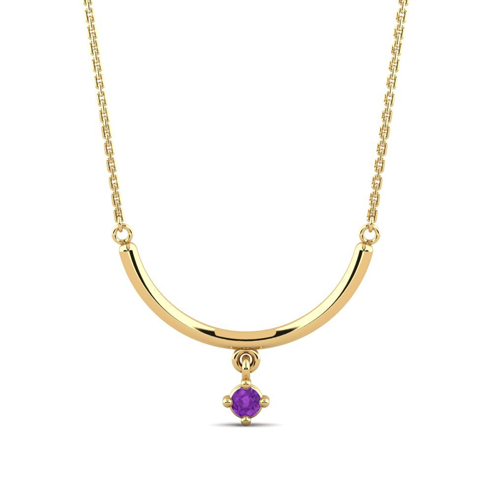 Amethyst Women's Necklace Trudey