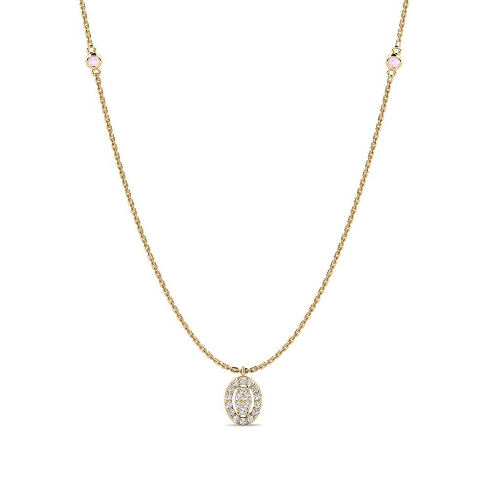 Pink Sapphire Women's Necklace Tsari
