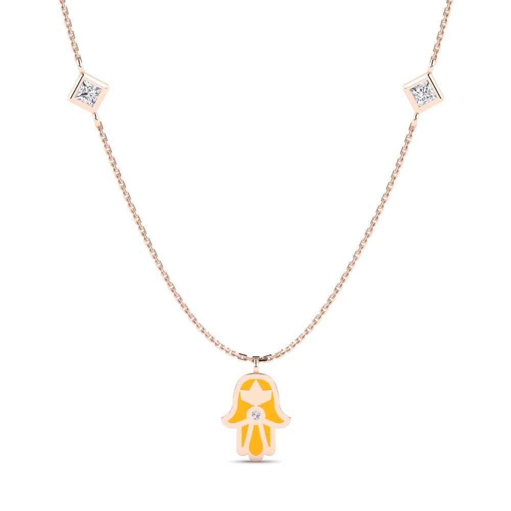 9ct Rose Gold Women's Necklace Tshepo