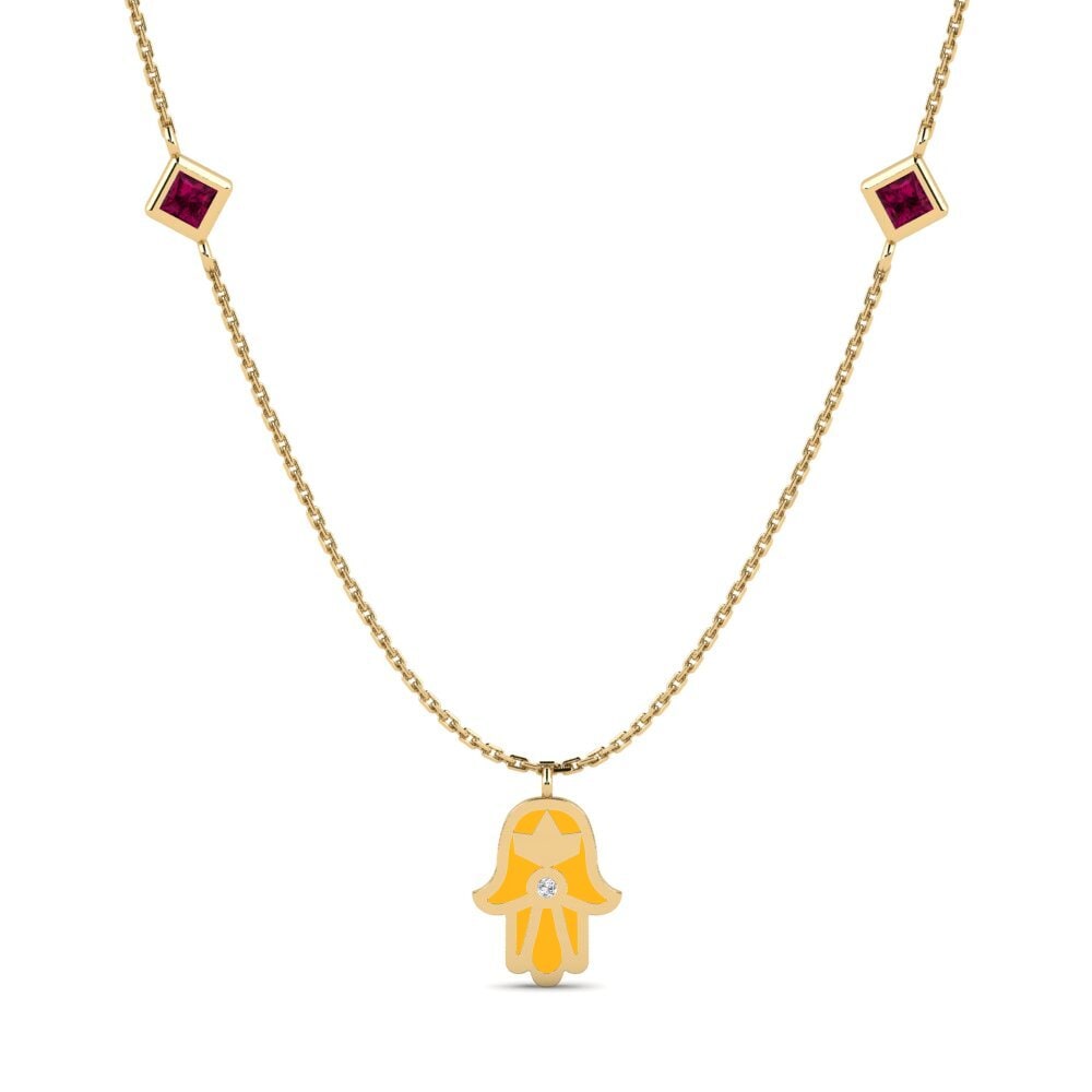 Rhodolite Garnet Women's Necklace Tshepo