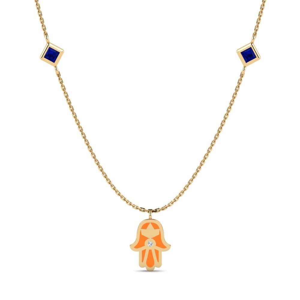 Zafiro Collar de Mujer Tshepo