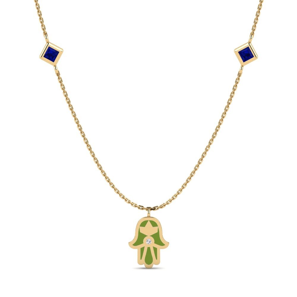 Sapphire Women's Necklace Tshepo