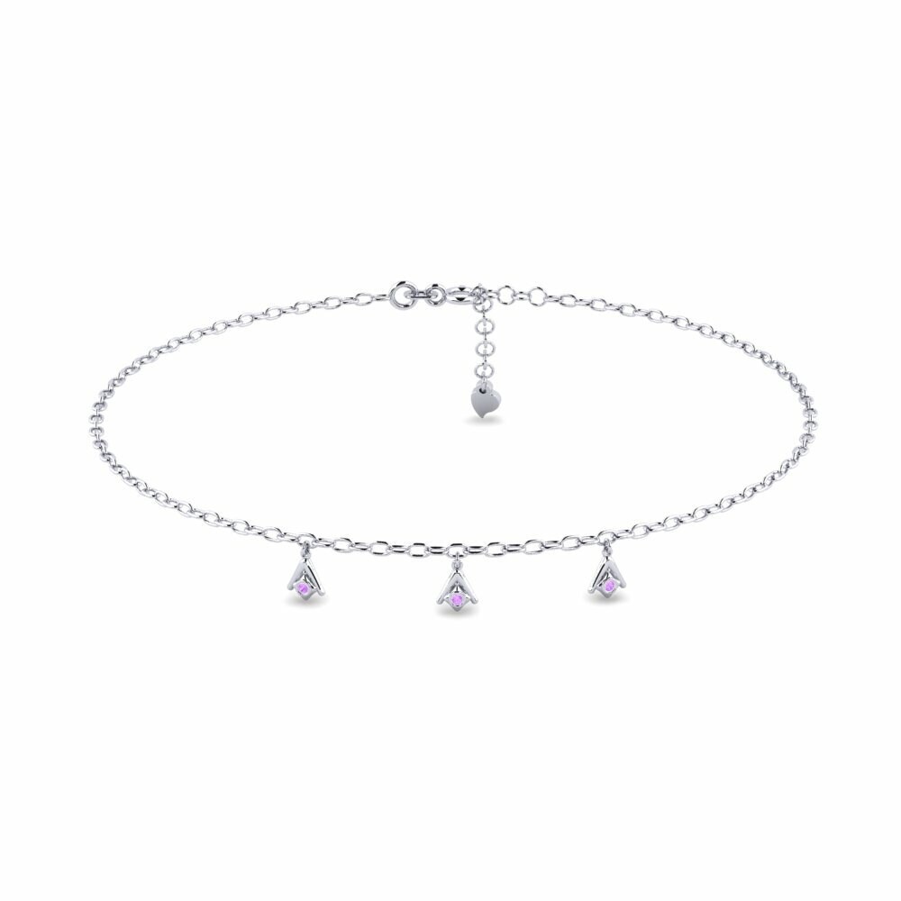 Amethyst Women's Anklet Tshombe