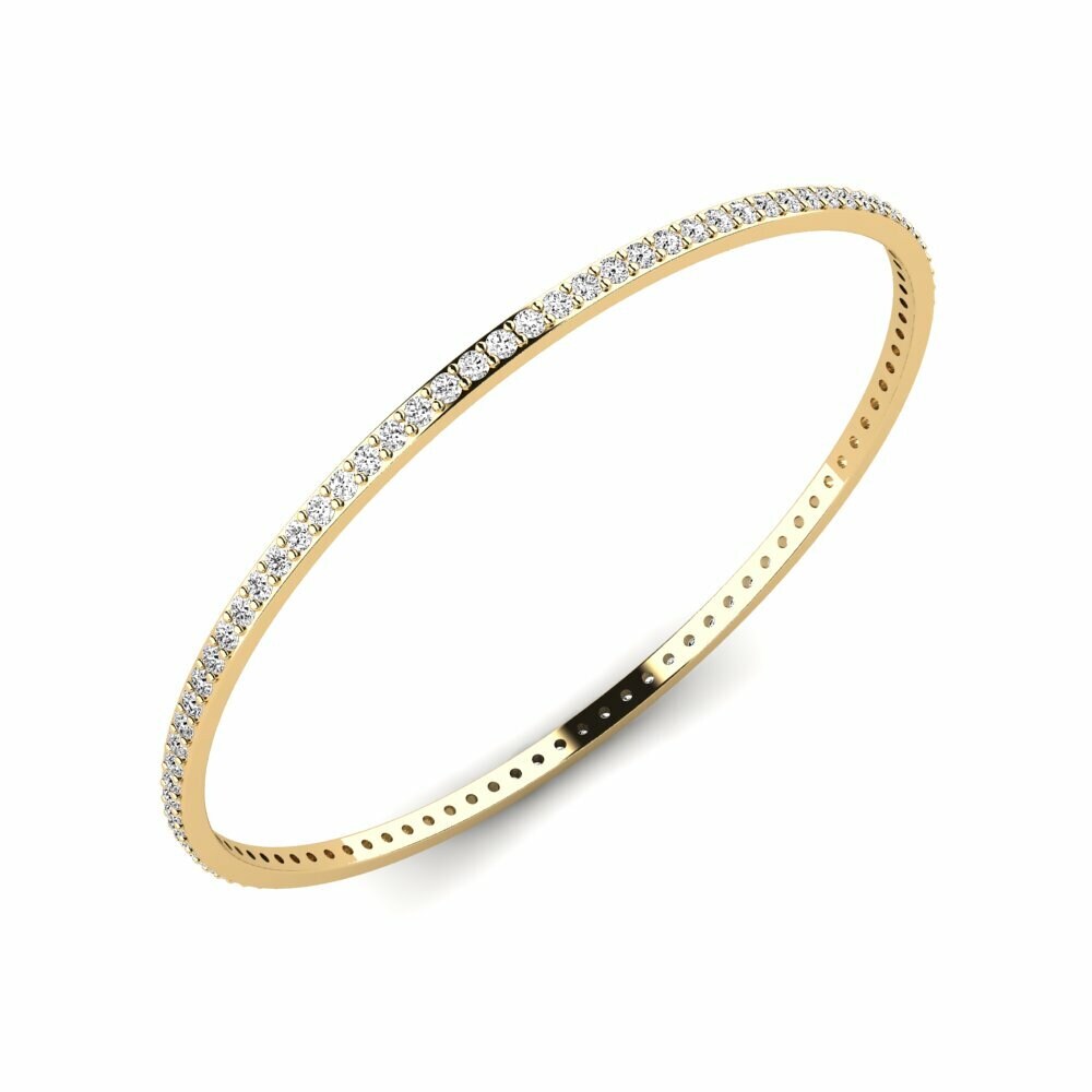 Moissanite Bracelet jonc femme Tsukor