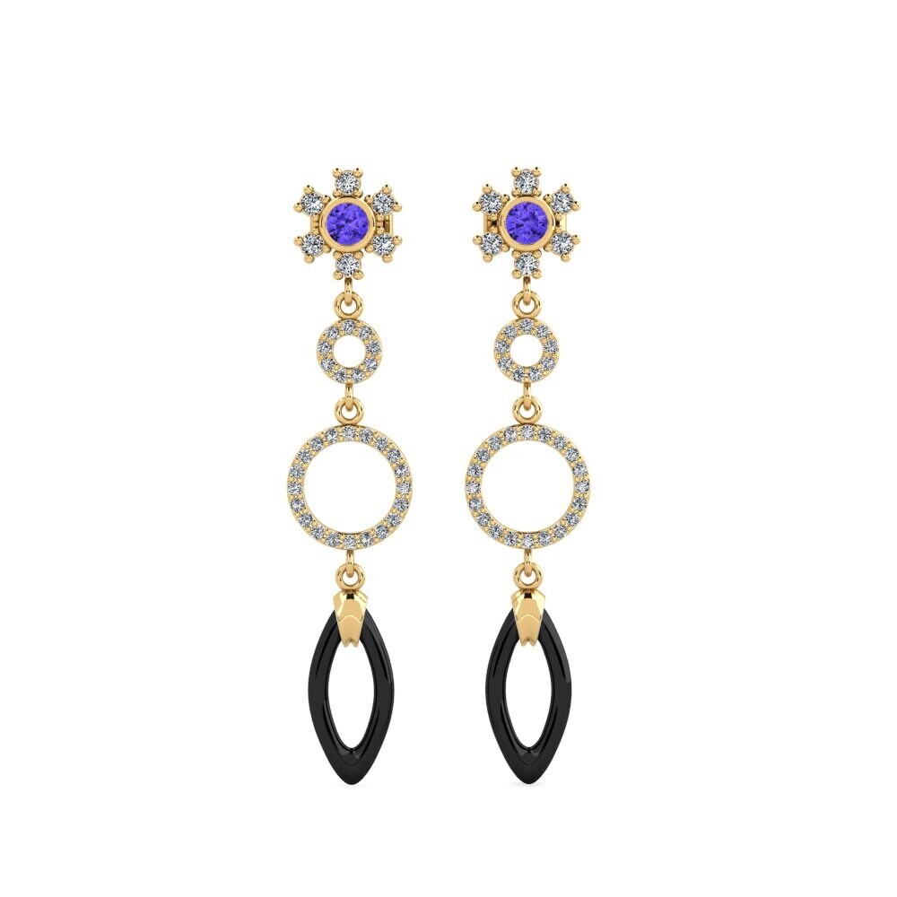 Tanzanite Women's Earring Tubale