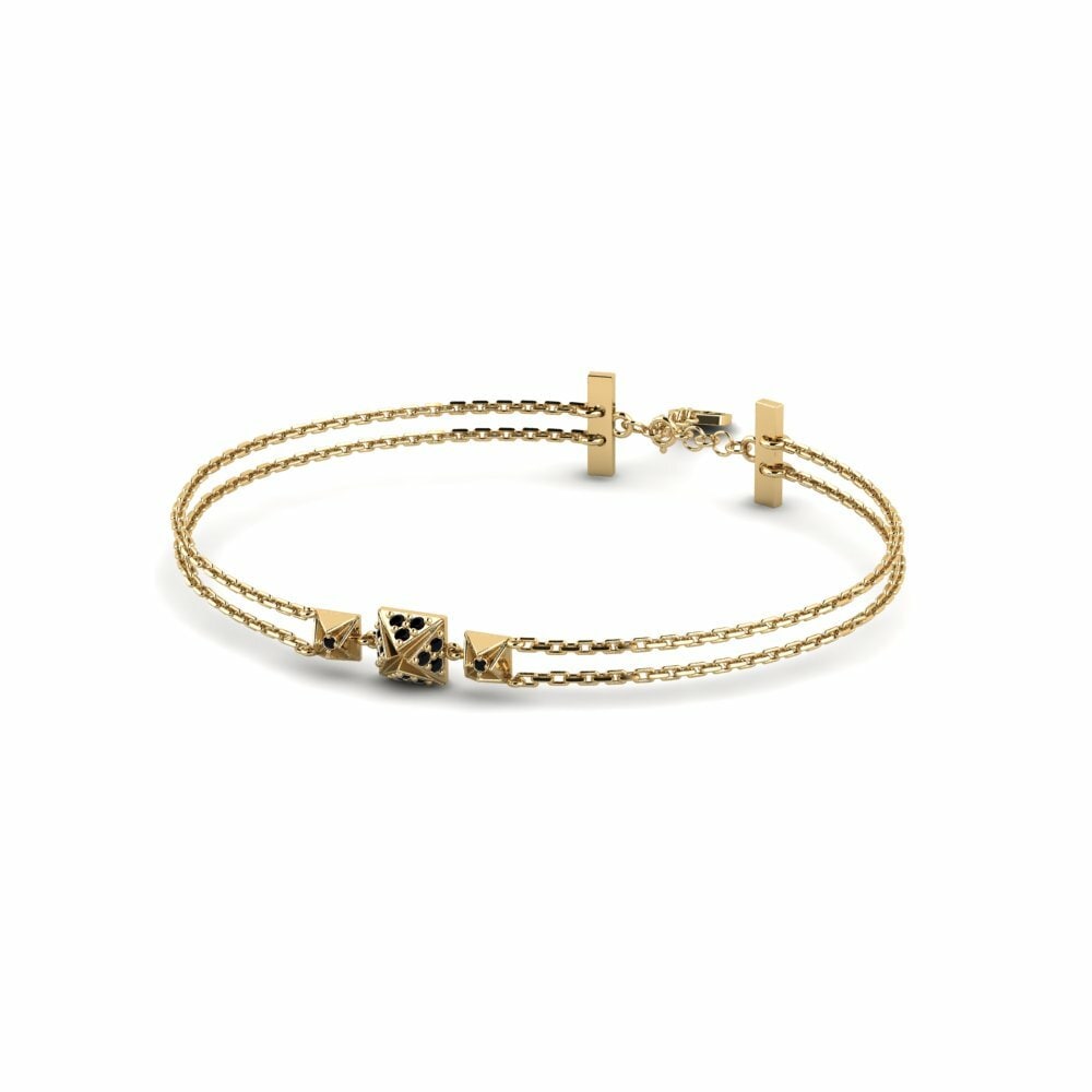 Zwarte Onyx Dames Armband Tulimanu