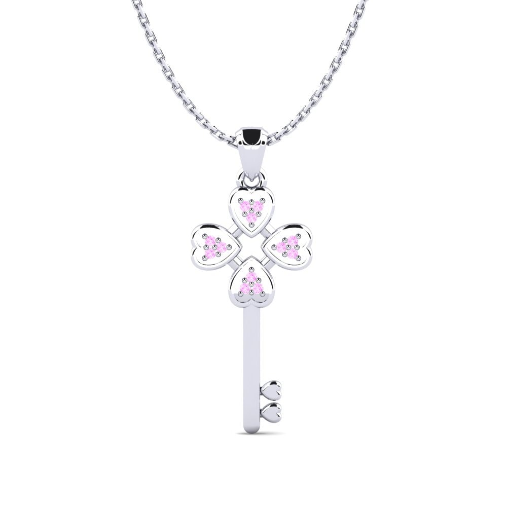 Pink Sapphire Women's Pendant Tumekia