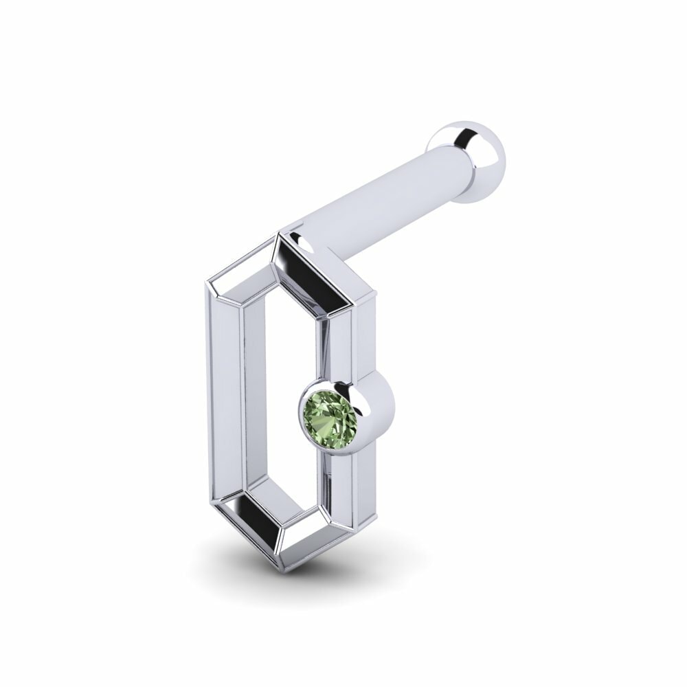Groene Diamant Neus Pin Tuyet