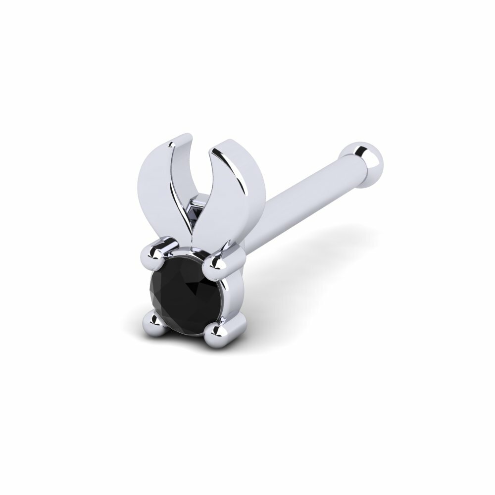 Saphir noir Piercing Nez Tuytan