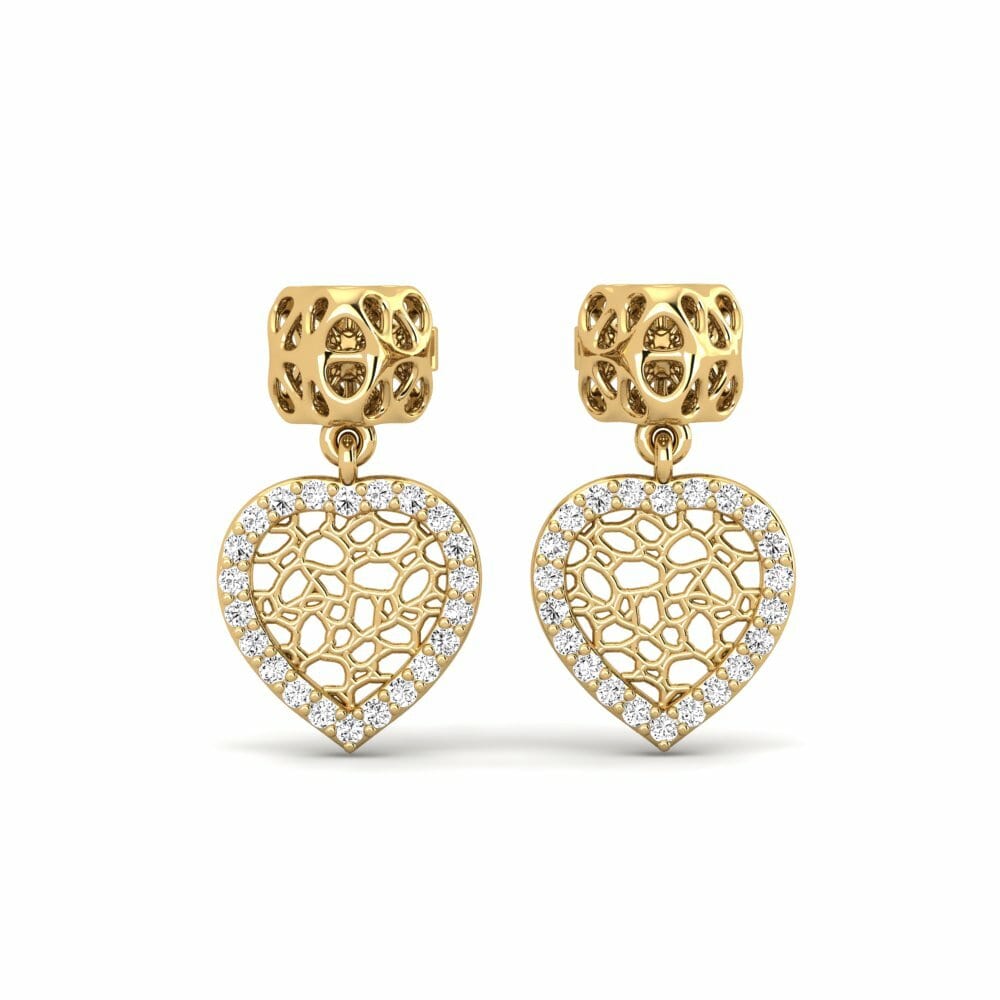 Moissanite Earring Twila