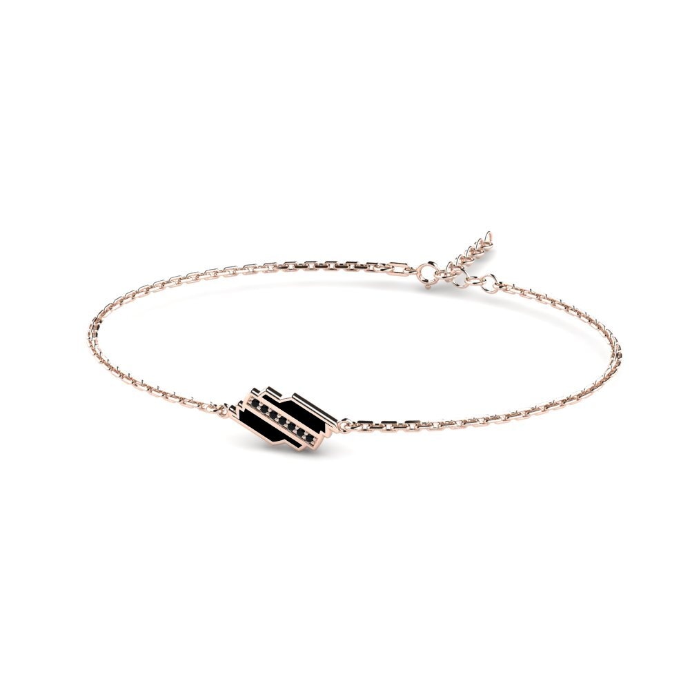 Black Sapphire Women's Bracelet Tyler