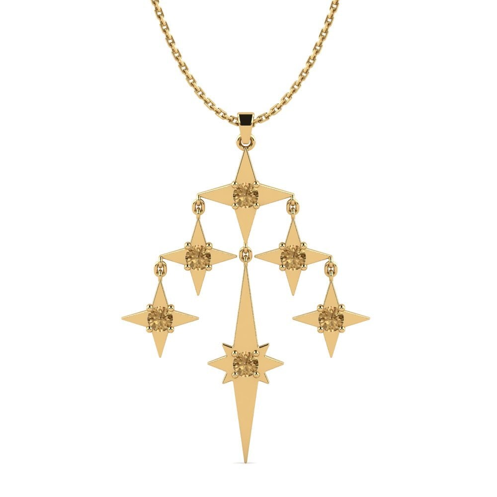 Brown Diamond Women's Pendant Tylerie