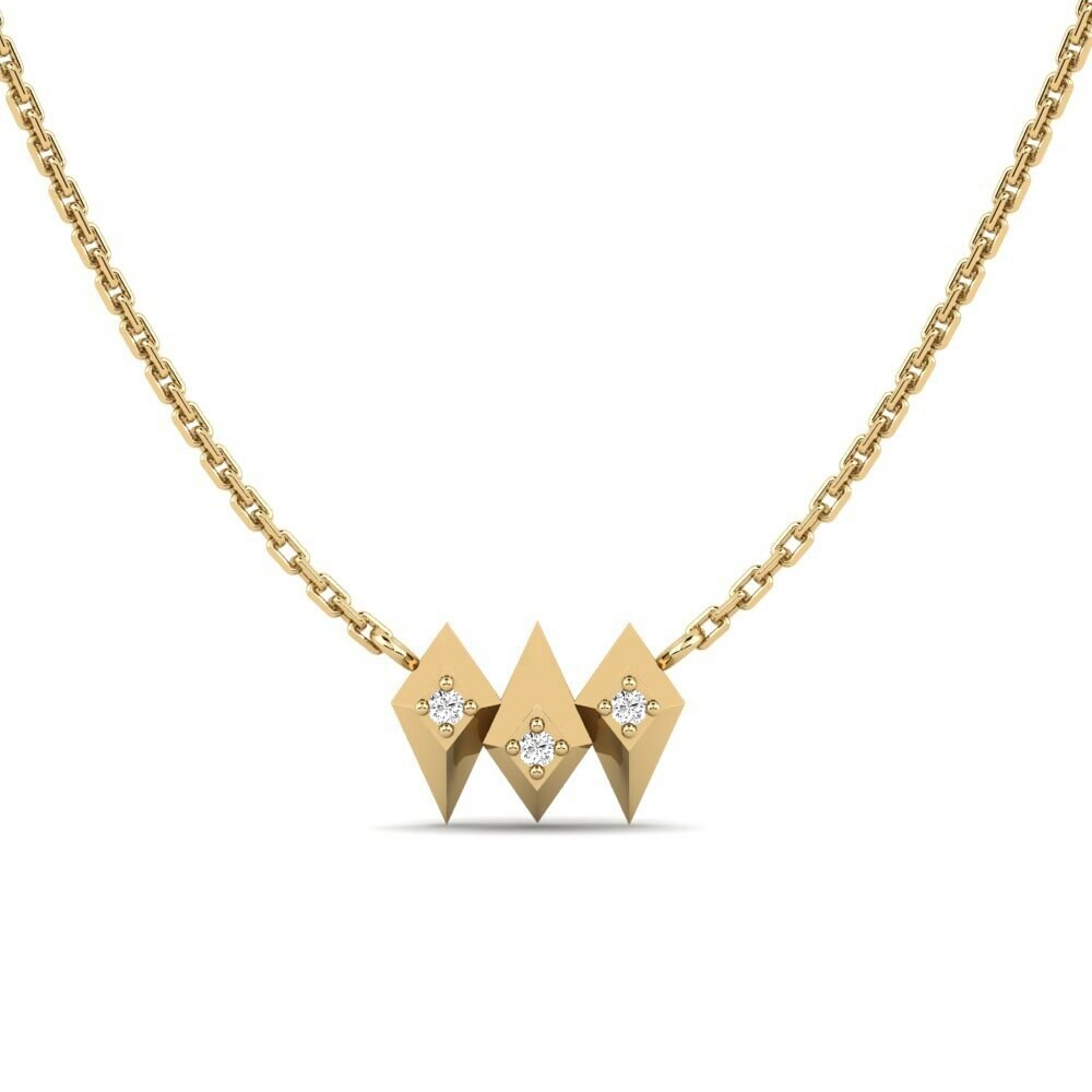 Moissanita Collar de Mujer Ubangi