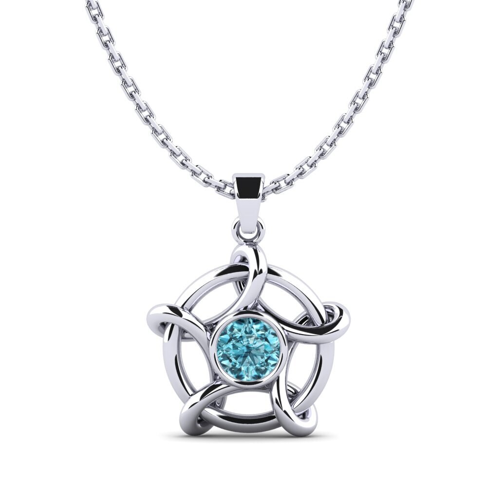Circón Azul Colgante de Mujer Uccidere