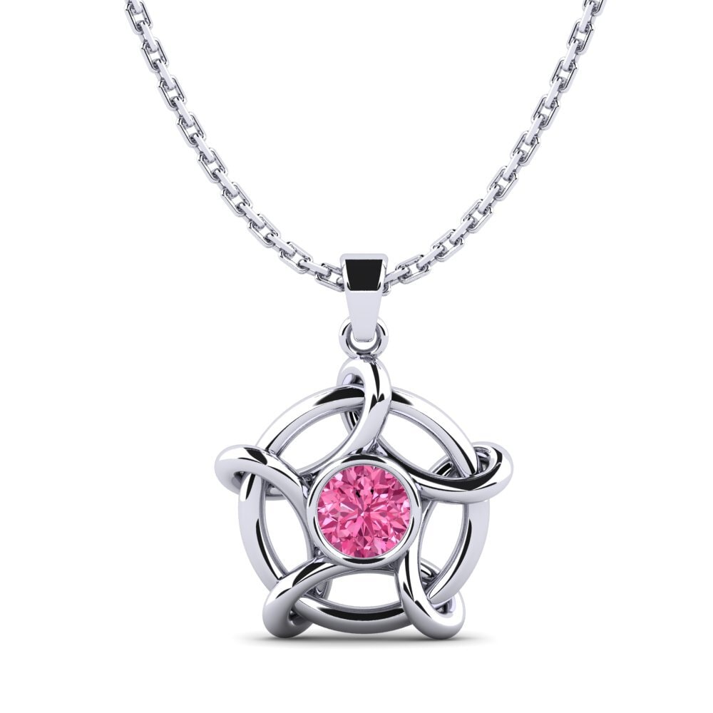 Turmalina rosa Colgante de Mujer Uccidere