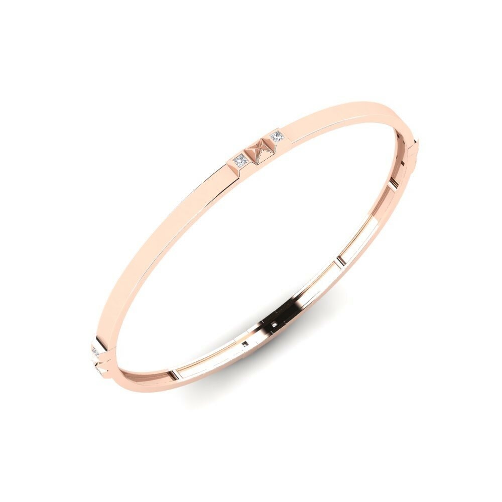 9k Oro Rosa Brazalete de mujer Ugol