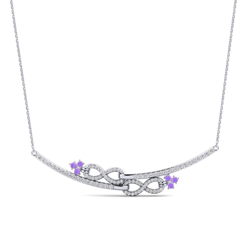 Amethyst Women's Necklace Ukubamba
