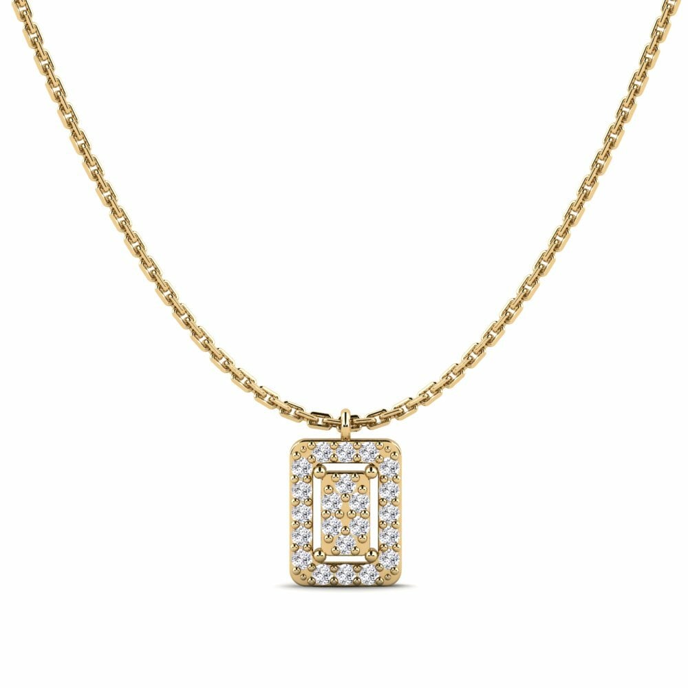 Diamante cresciuto in laboratorio Ciondolo da donna Ukumila