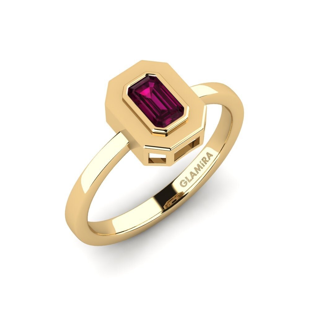 Rhodolite Garnet Engagement Ring Ulfmaerr