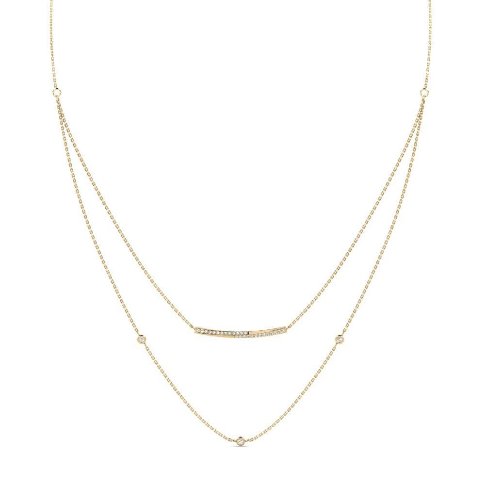Moissanite Collier pour femme Umutuku