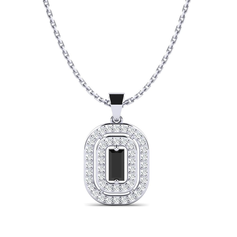 Black Diamond Women's Pendant Unfringed