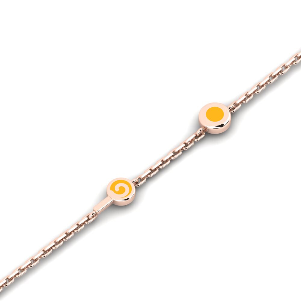 Rotgold 375 Kinderarmband Unschuldig