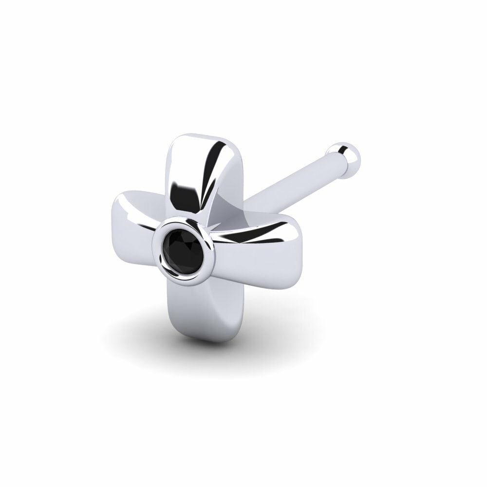 Black Diamond Nose Pin Unsmelled