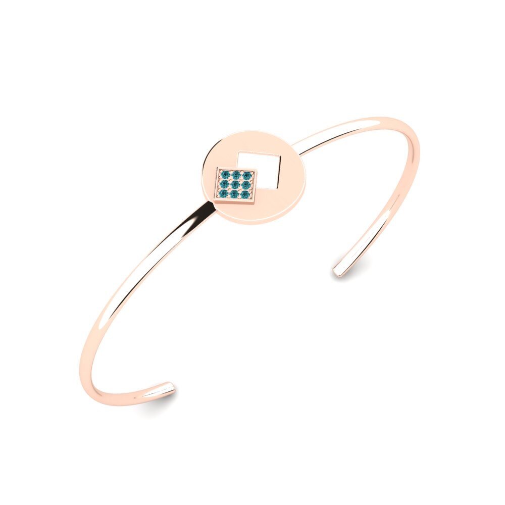 Blue Diamond Women's Bracelet Unsoothed