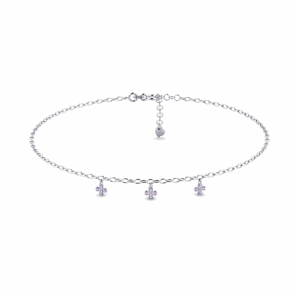 Amethyst Anklet Upfold