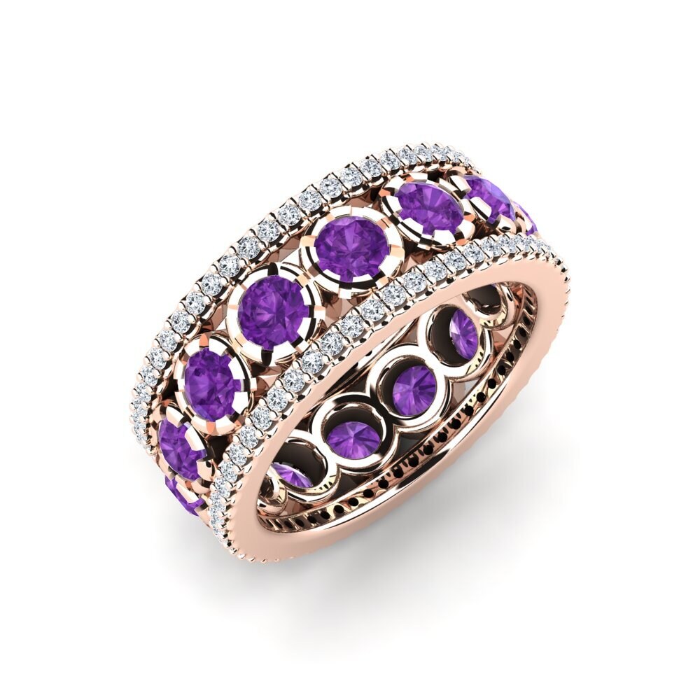Amethyst Ring Kisha