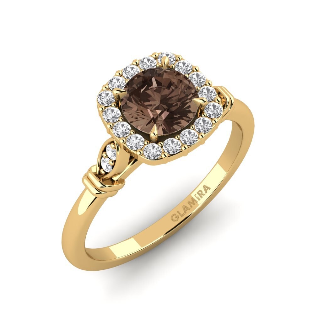 14ct Yellow Gold Engagement Ring Magdalen
