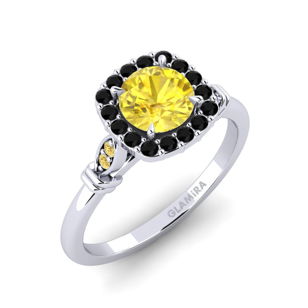 18ct White Gold Engagement Ring Magdalen