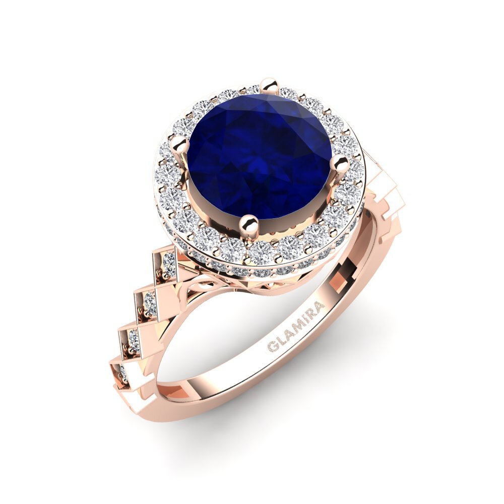 Sapphire Engagement Ring Margo