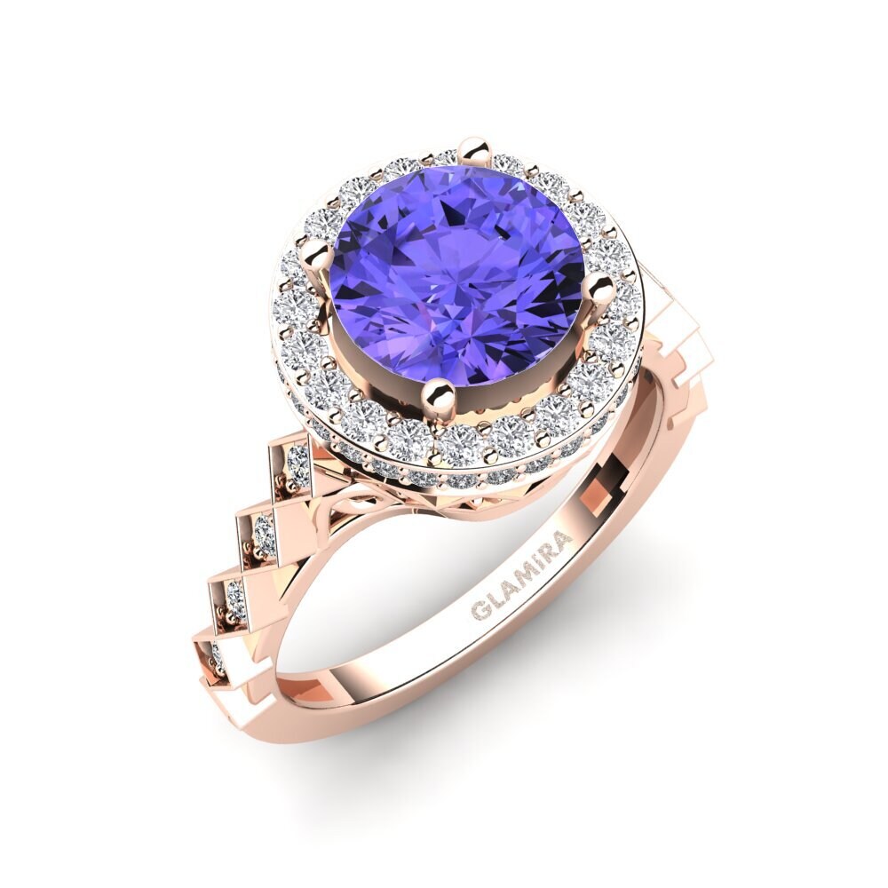 Tanzanite Engagement Ring Margo