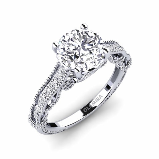 Ring Marilee 585 White Gold & Diamond