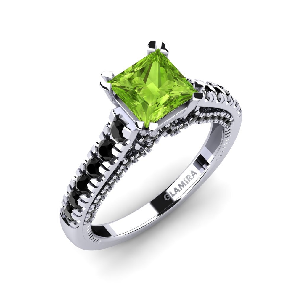 Peridot Engagement Ring Merlene