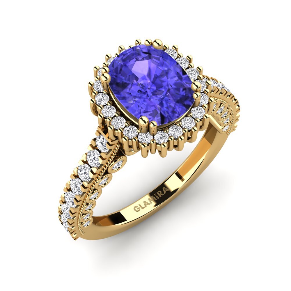 Tanzanite Engagement Ring Nanci